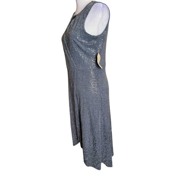 Altar'd State Sequin Faux Wrap Midi Cocktail Dress - Size Medium‎ NWT - Picture 5 of 8